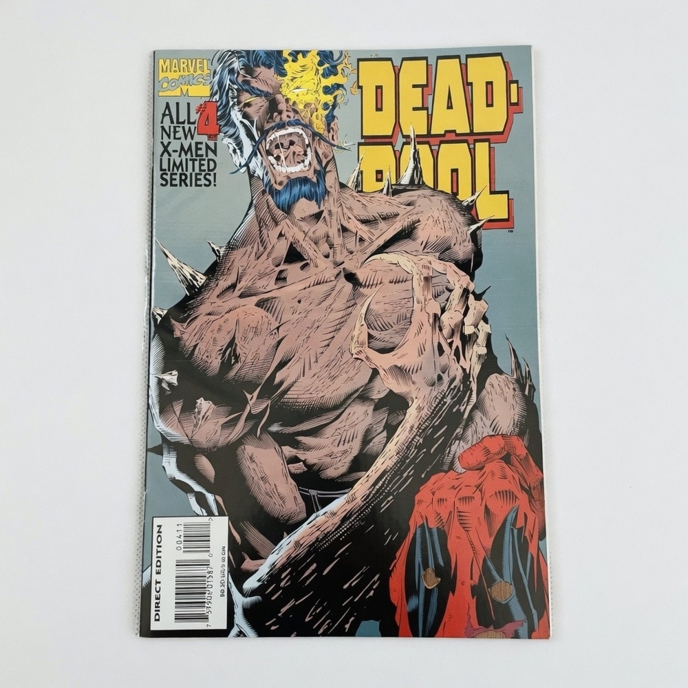 Marvel Comics Deadpool #4 X-Men Limited Series Direct Edition 1994 NM